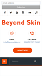 Mobile Screenshot of beyondskin.net