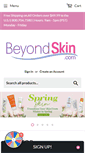 Mobile Screenshot of beyondskin.com